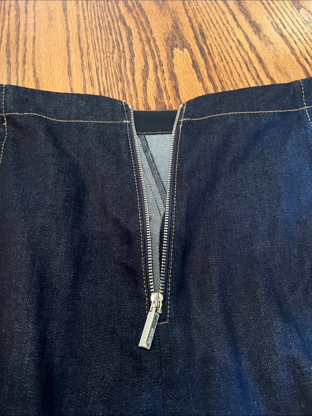 kate spade Dark Blue Denim Mini Skirt - Picture 7 of 7